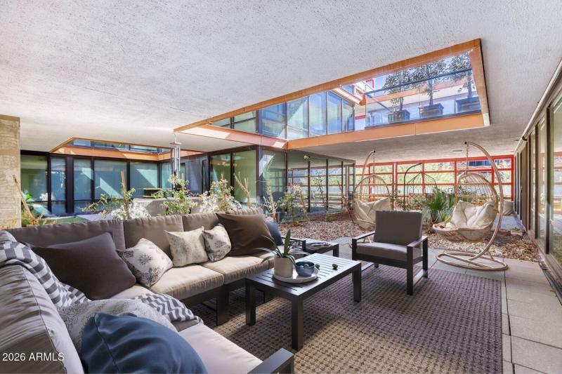 Virtually Staged Patio