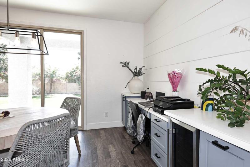 Dining Area-Wine Fridge