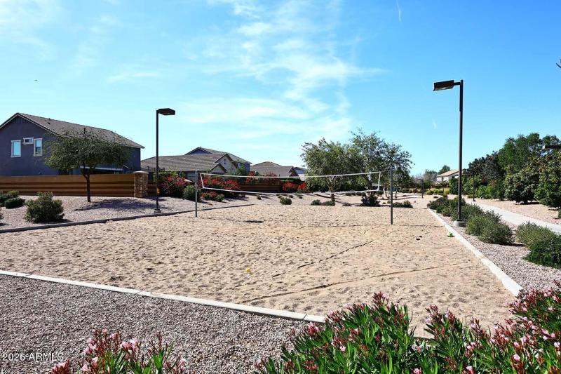 Volleyball Court Next to Home