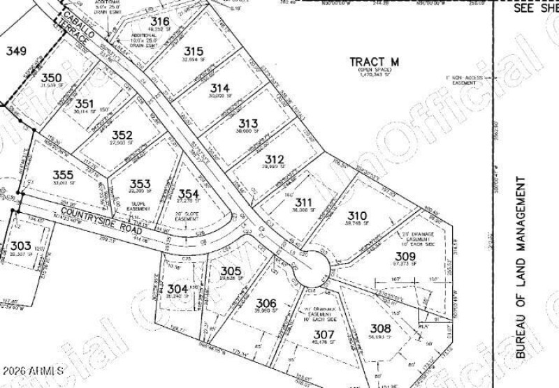 Plat Map - Lot 315