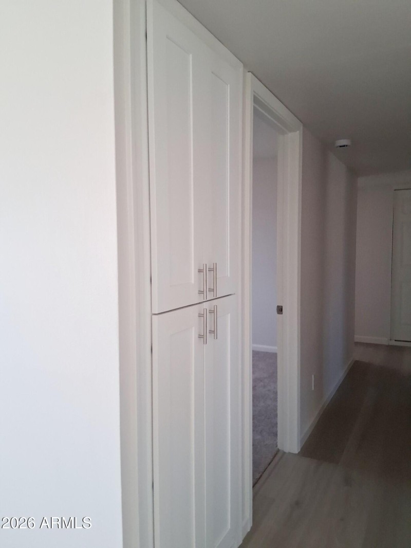 gallway to bedrooms with extra storage22