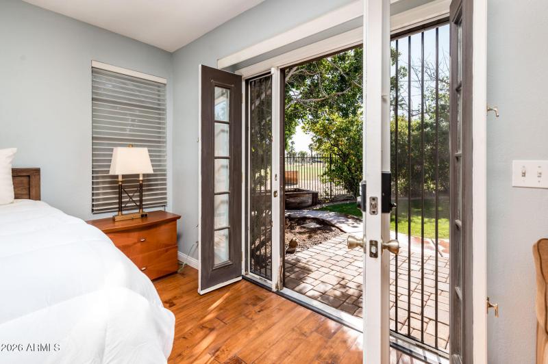 Door to Private Garden