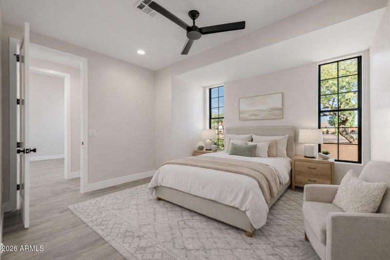 Virtually Staged Guest Suite