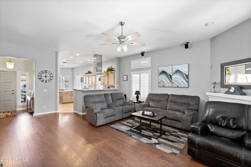 12-Family Room to Kitchen