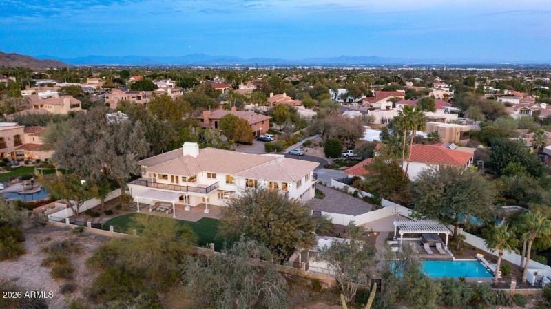 Aerial View to the East