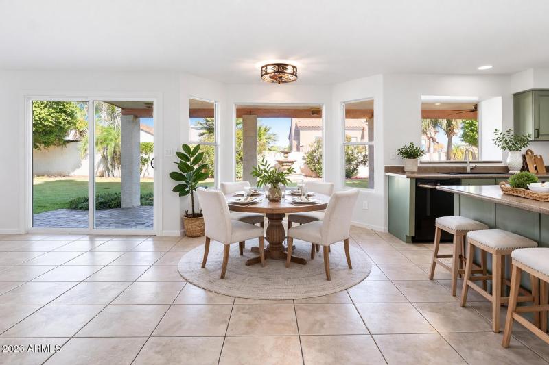 Virtually Staged Dining Room 2