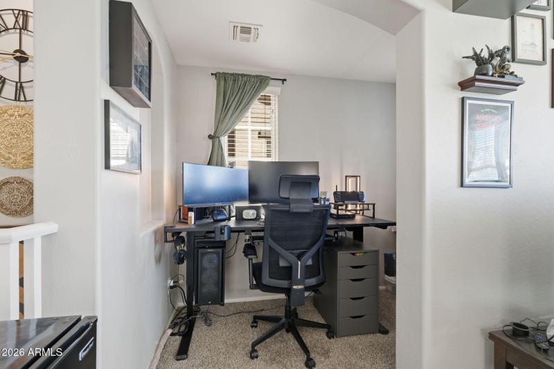 Office Nook In Living Room
