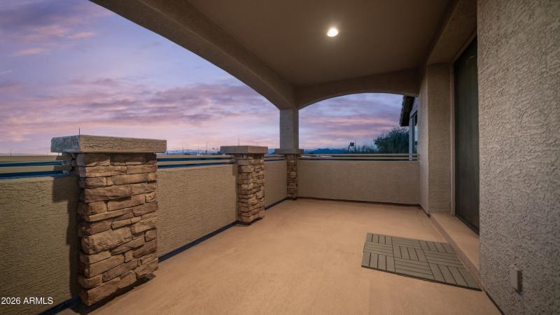 Sunset Views from Balcony