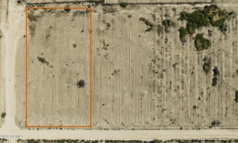 Drone view of lot 67