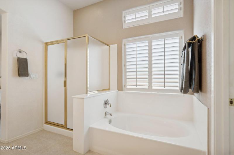 Garden Tub and Shower