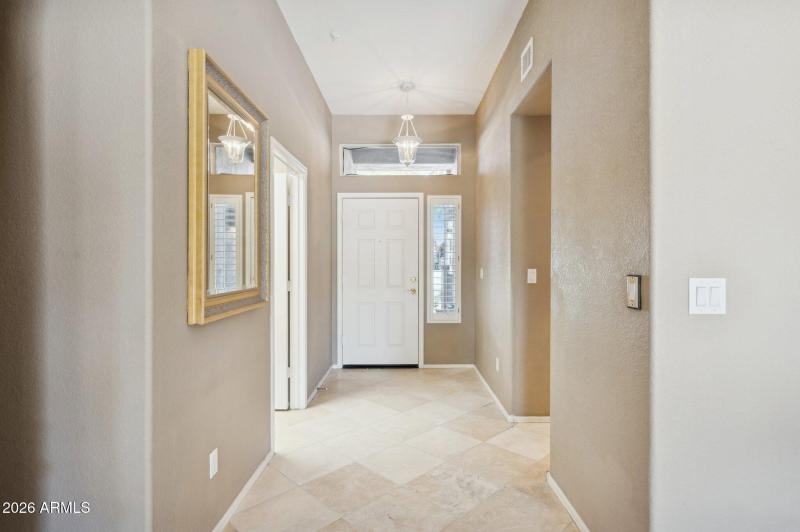 Travertine Entry