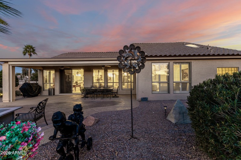 Low maintenance landscape