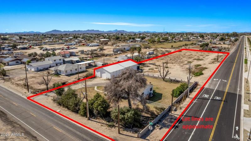 57 Apache Drone - lot line