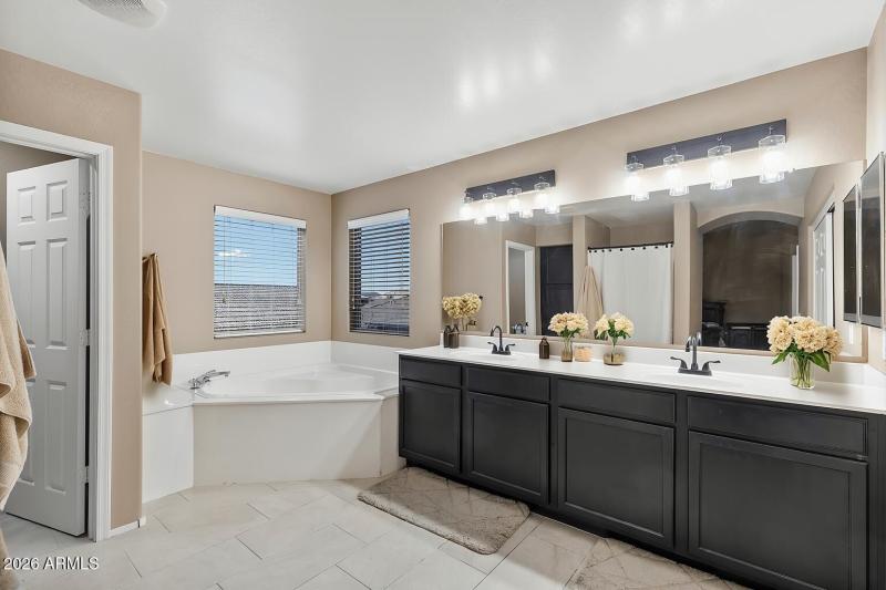 Master Bathroom - Virtually Staged