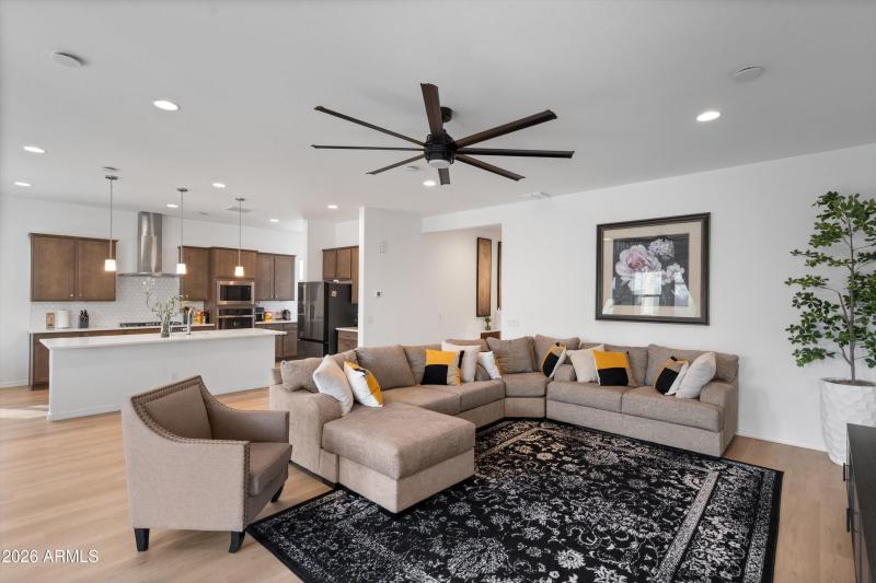 Living Room to Kitchen