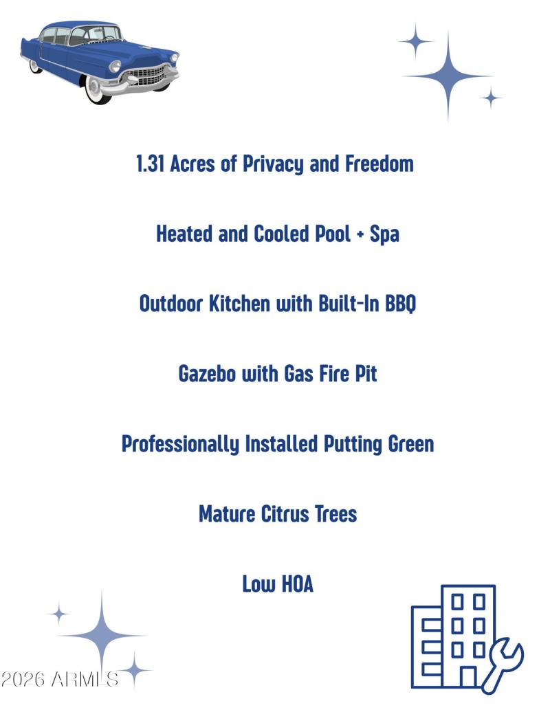 Arizona Resort Living on 1.31 Acres