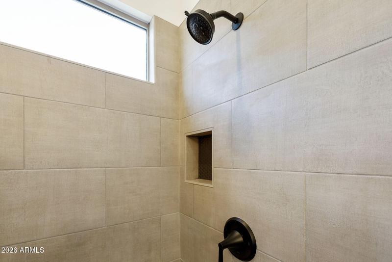 OWNER'S TILED SHOWER