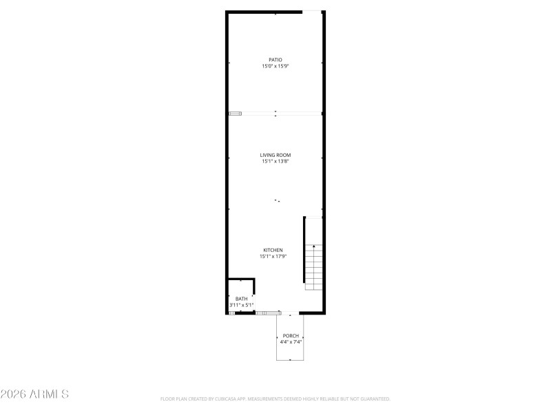 2D Floor Plan for 4411 North 40th Street