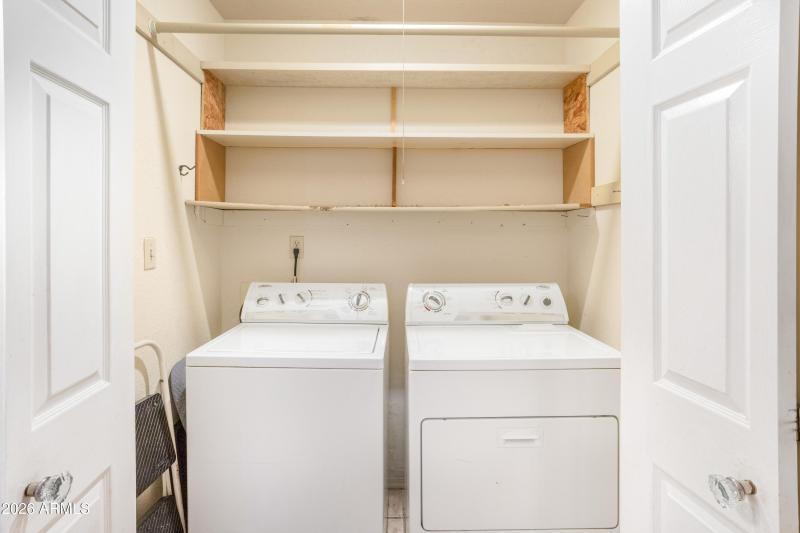 laundry closet