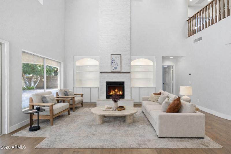 Open-concept family room