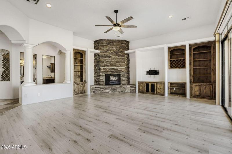 Family Room with Fireplace