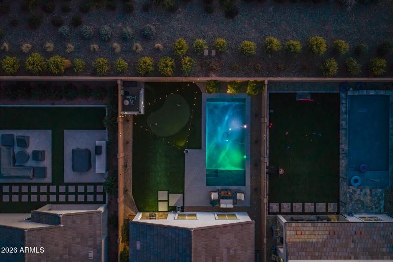 Aerial Backyard
