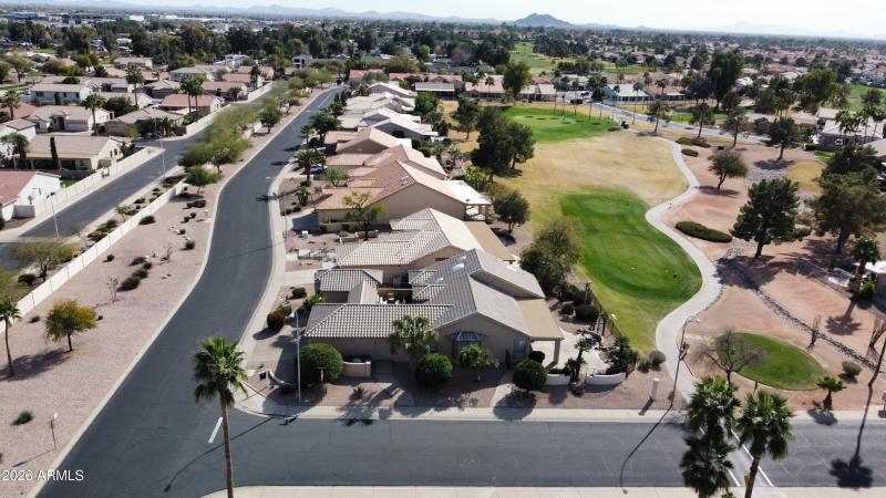 Golf course lot
