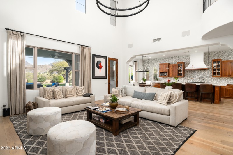 Great Room Open to Kitchen