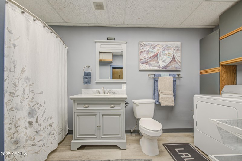 Bathroom 1-Laundry 1