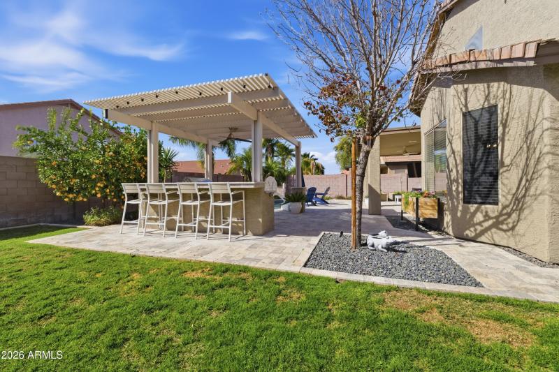 Grass, Pool, and Gazebo =