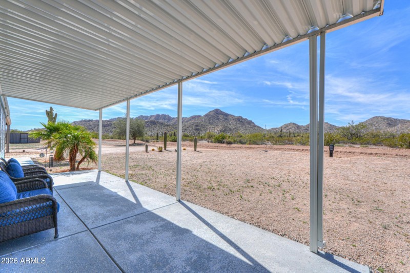 View from the front porch