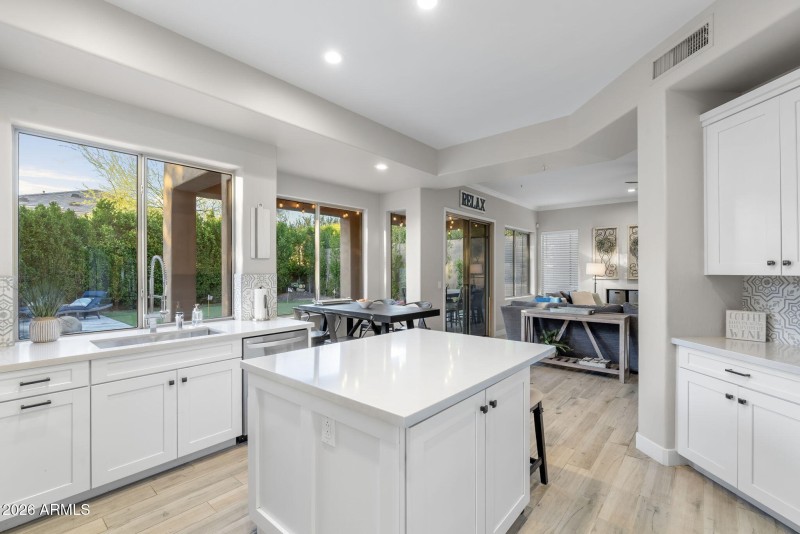 Kitchen to Family Room