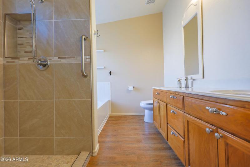 Master bathroom
