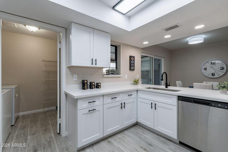 Kitchen - Laundry Room