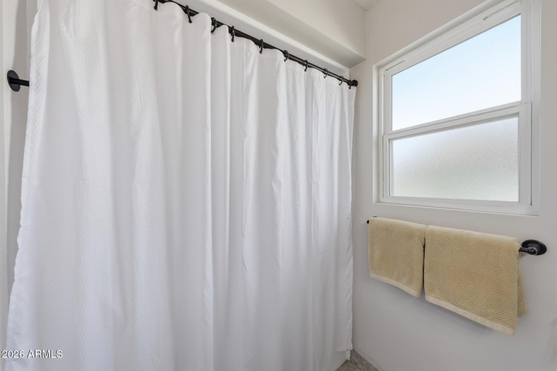 Resurfaced shower/tub