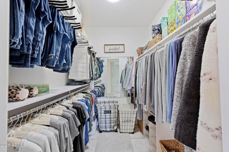 Walk in closet
