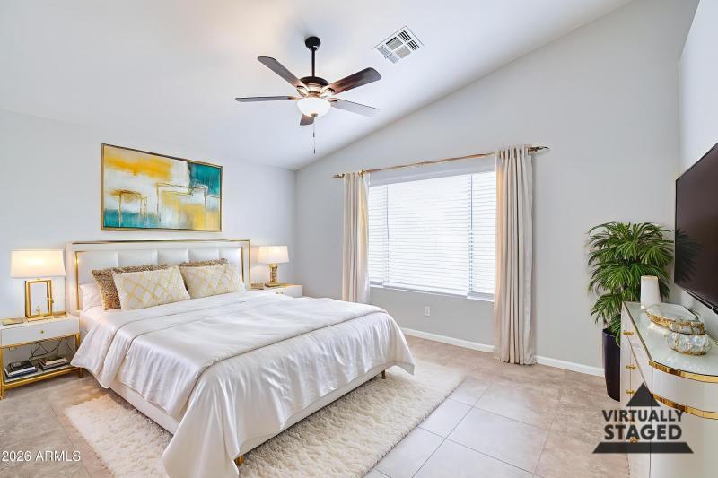 Staged Primary Suite