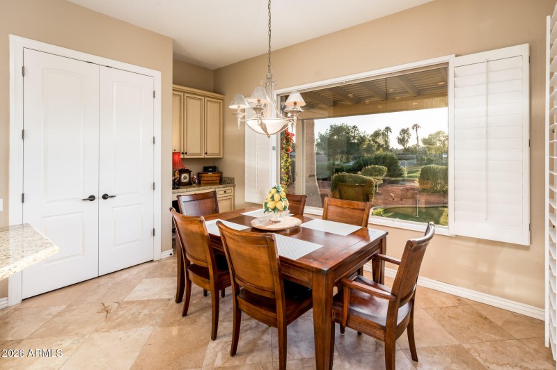 Golf views from Kitchen Nook