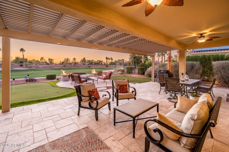 Extended Covered Patio