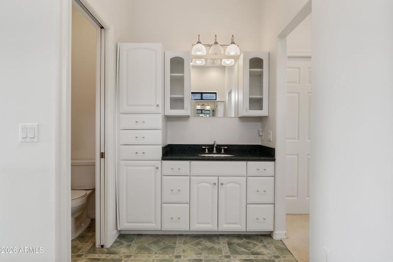 Double Vanity-Master Bathroom