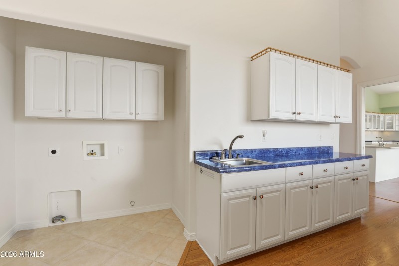 Laundry Area and room for storage