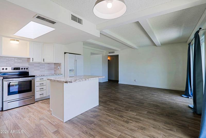 Kitchen and Eating Area