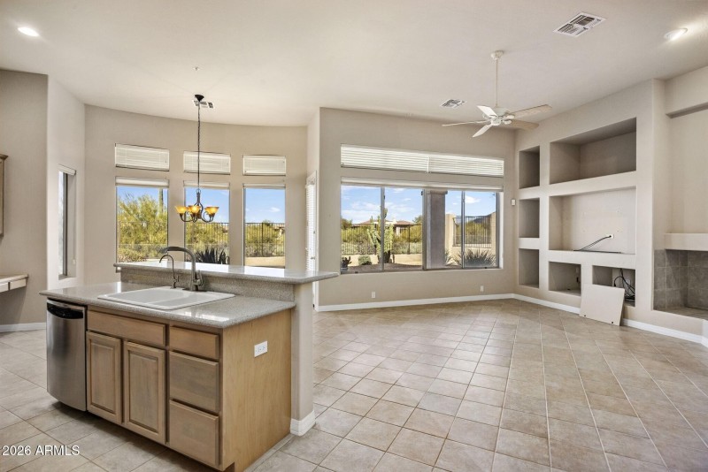 013_Kitchen to Living Room