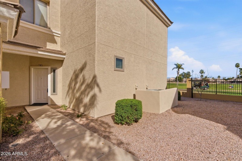 Just off Golf Course