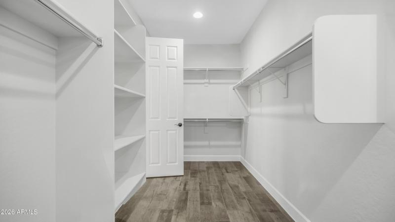 Primary Walk-In Closet