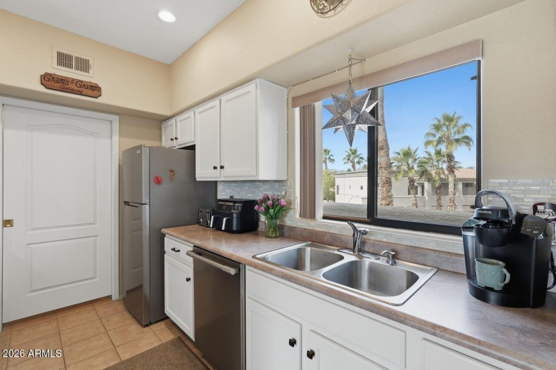 Take in the scenery while doing dishes