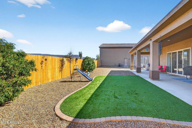 Backyard – Alternate Turf View