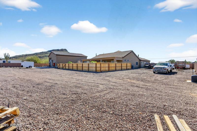 Extended Backyard / RV Parking Area