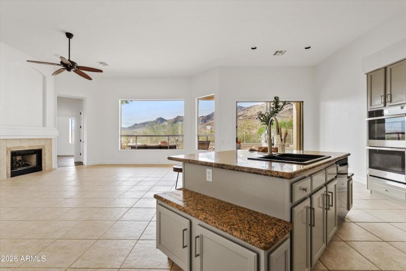 Convenient Breakfast Bar Seating