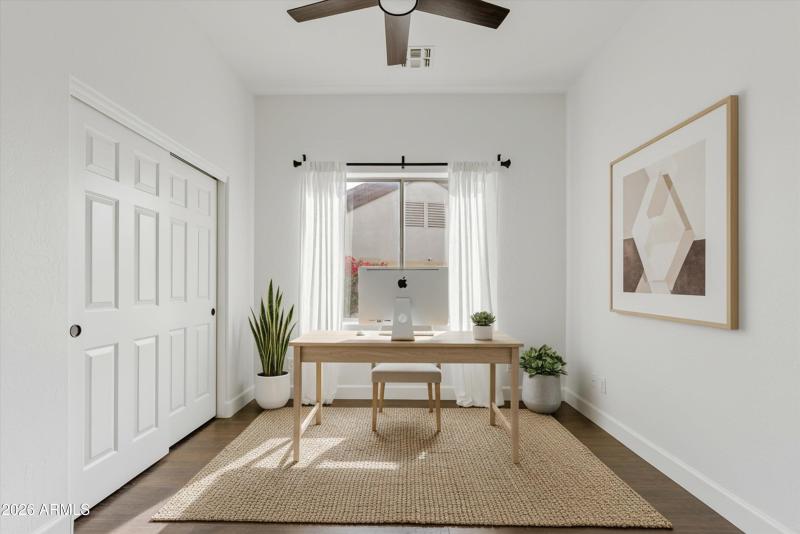 5th Bdrm w Closet Flexspace